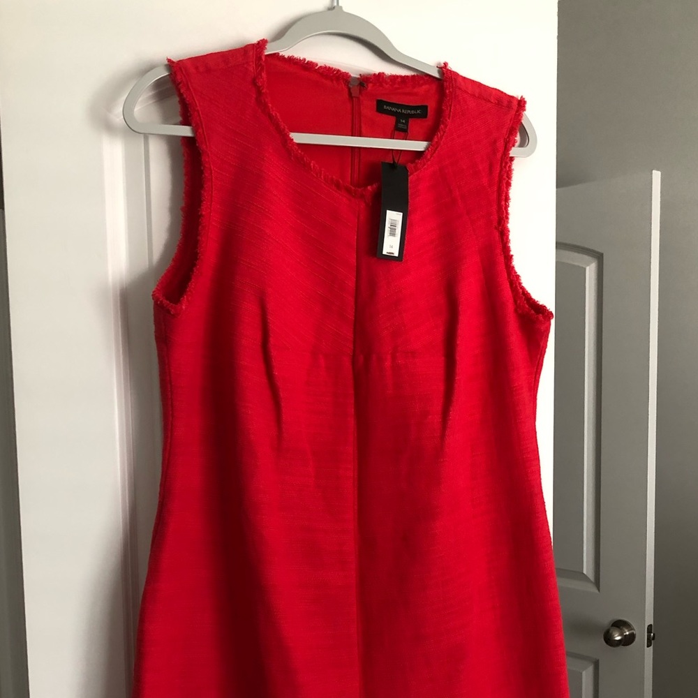 Womens Knee Length Textured Dress
